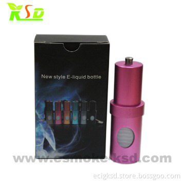 KSD 2014 new style stainless e-liquid inject bottle in gift box